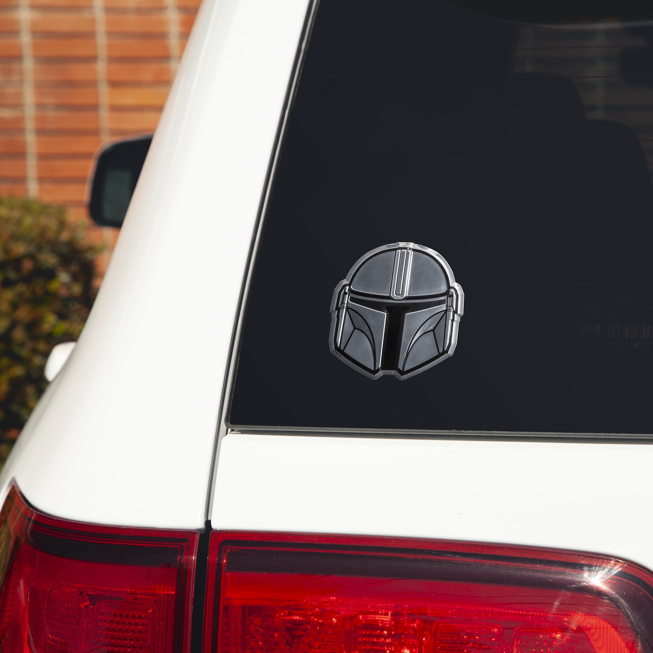 Star Wars Black  Yellow Aluminum Stamped Tag Chroma Graphics Universal Car Suv 
