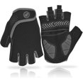 thumbnail image 1 of SZTXJ Cycling Gloves Half Finger Bike Gloves Non-slip Shockproof Gel Mountain Bike Gloves (Grey), 1 of 5