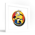 thumbnail image 4 of Gallery Pops Despicable Me 4 - Carl Character Badge Wall Art, White Framed Version, 12" x 12", 4 of 5