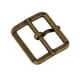 thumbnail image 4 of 10x Barra deslizante de metal Tri-deslizamientos Hebillas de pasador de rodillo Correa deslizante Alambre de costura Artesanía Baoblaze Hebilla de cinturón rectangular, 4 of 6
