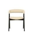 thumbnail image 3 of Alpine Furniture Cove Upholtered Set of 2 Dining Chairs in Vintage Black, 3 of 6