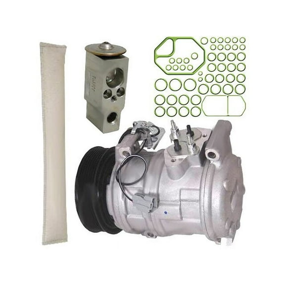 A/C Compressor Kit - Compatible with 2003 - 2011 Honda Element 2.4L 4-Cylinder 2004 2005 2006 2007 2008 2009 2010
