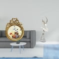 thumbnail image 2 of Escultura artística vintage de bailarina europea, marco ornamentado, creativa y moderna pieza de para dormitorio, oficina y entrada., 2 of 8