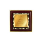 Shree Siddh Buddh Yantra in Gold Polish - 3 inches