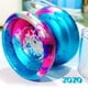 thumbnail image 5 of Yoyo Que No Responde, Yoyo Profesional para NiñOs, Pelota de Yoyos para Principiantes de Aluminio para Jugadores de Yoyos con Cuerdas de 10 Yoyos, 5 of 5