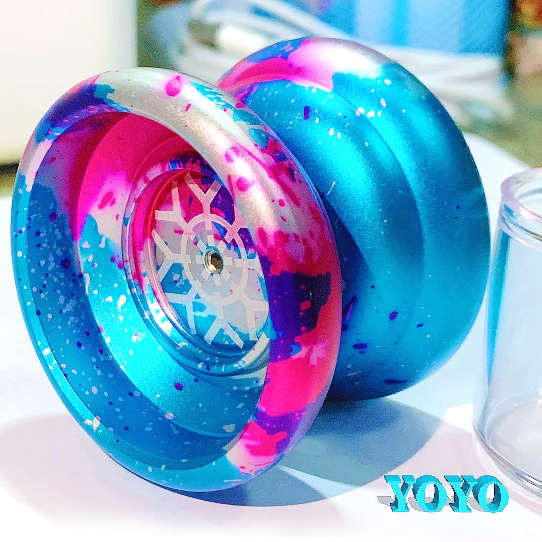Unresponsive Yoyo,Professional Yoyo ,Aluminum Beginner Yo-Yos Ball for Yoyos Players with 10 Yo Yo Strings - image 3 of 6