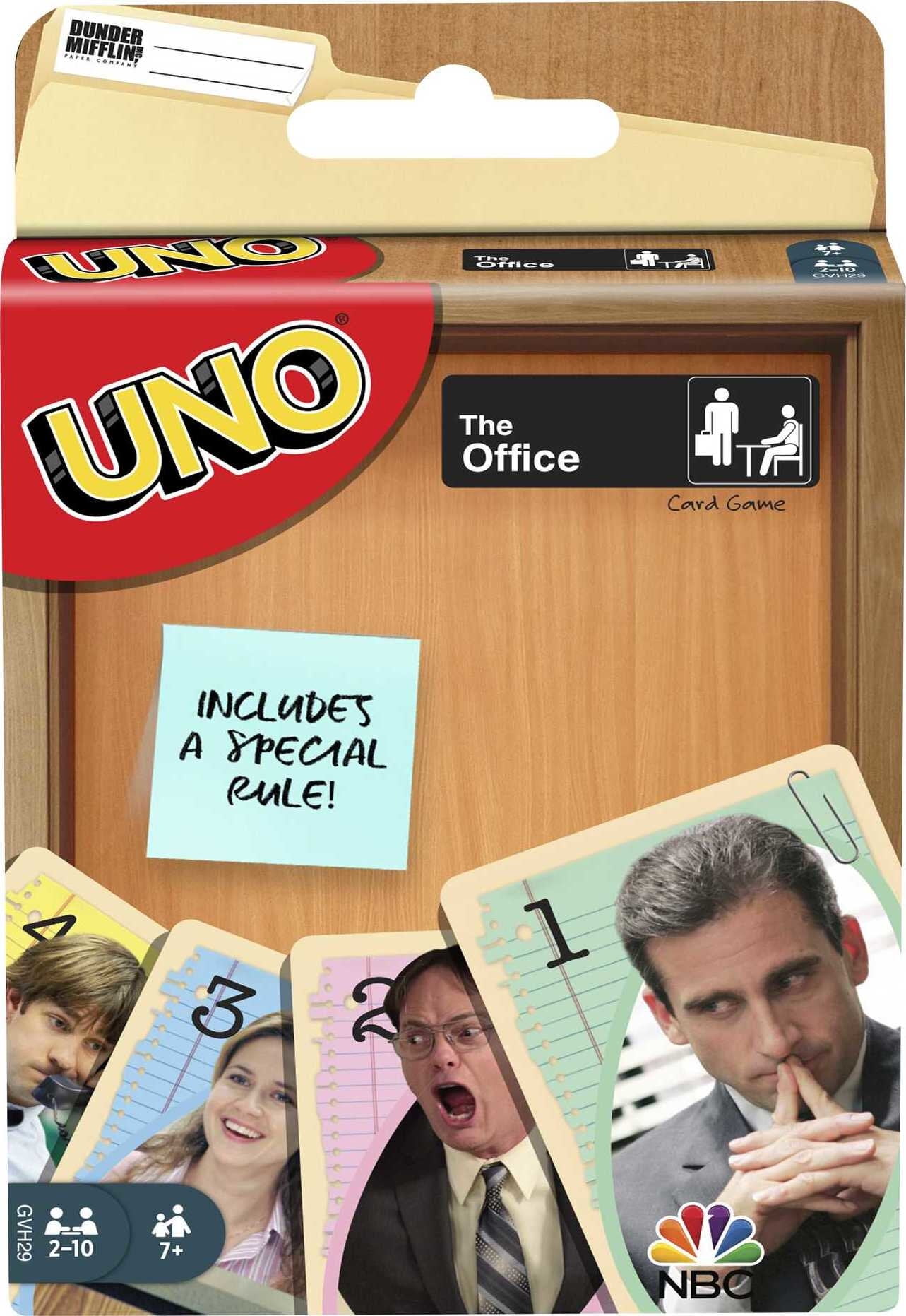 Uno The Office Card Game For Kids Ages 7 Years Old & Up