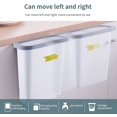 thumbnail image 2 of Small kitchen trash can, new generation kitchen trash can for cabinet door, 2 of 6