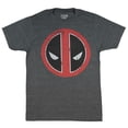 thumbnail image 4 of Marvel Deadpool Mens' Distressed Logo T-Shirt (Medium), 4 of 4