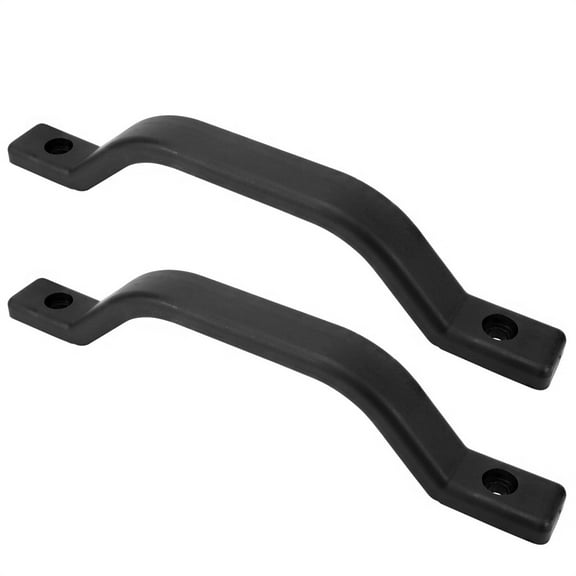Yassdwbn 2pcs High quality and Durable RV Grab Handle Black Plastic Handles For Campers