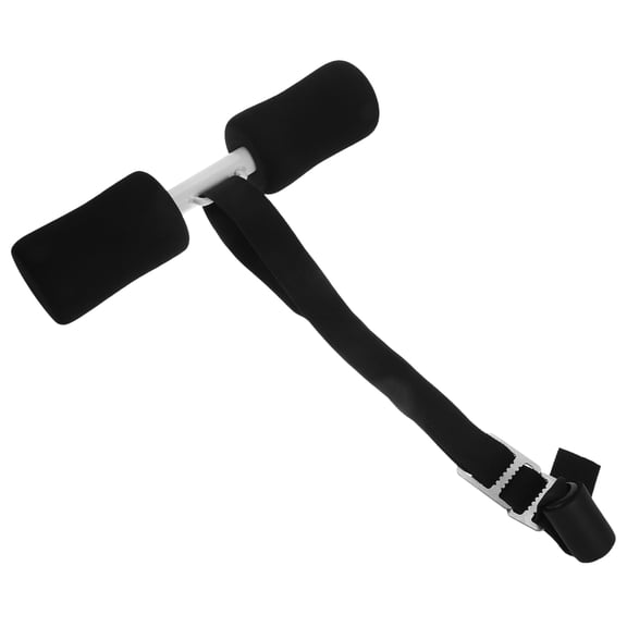 PENIKOKO 1Set Compact Black Sit Up Bench Ab for Abdominal Muscle Strengthening 11.8x11.8x2.8in