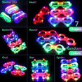 thumbnail image 2 of Gafas LED FathiSOOC, 35 unidades, 7 formas, 6 LED que brillan para fiestas, 2 of 7