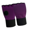 thumbnail image 3 of Almencla Gants de Boxe en Gel Demi-Doigt pour Exercice de Sanda MMA, 3 of 8