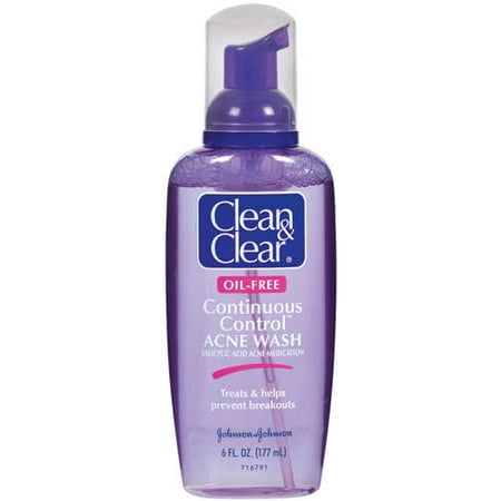 Johnson & Johnson Clean & Clear Continuous Control Acne Wash, 6 oz