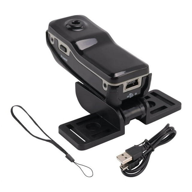 Videocámara deportiva MD80 Mini cámara DV, grabadora de voz y video, para senderismo al aire libre, casco, cámaras portátiles