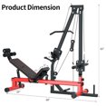 Leg Pulling Machine Leg Press Machine & LAT Pull Down - Walmart.com