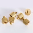 thumbnail image 3 of YSNOOWE 4Ud Tornillo De Cámara Ranurado Dorado Para Adaptador De 1 Cuarto A 3 Octavos Compatible Con Dslr, 3 of 8