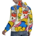 thumbnail image 5 of Simpsons Trendy Cartoon Men'S Fleece Hooded Hoodie, hoodies for women men with pockets,Fall Fashion 2025 Pullover Sweaters Winter Clothes, 5 of 9
