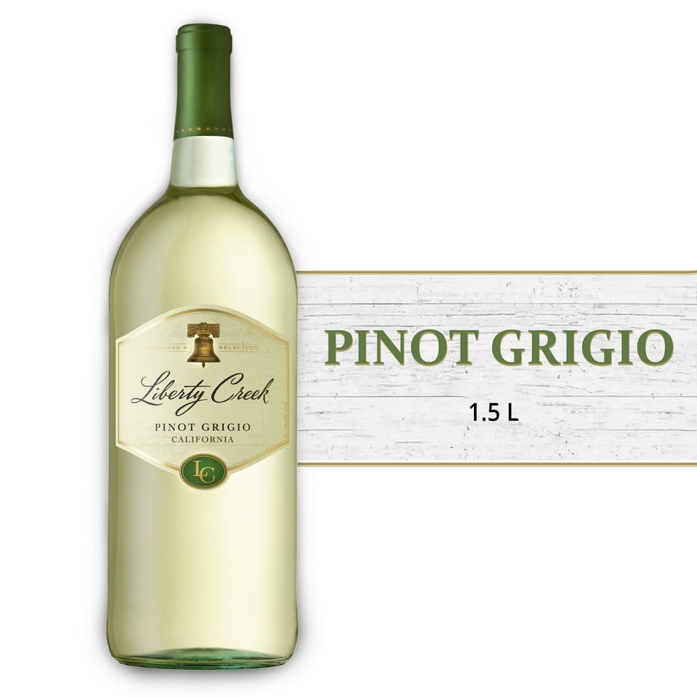Liberty Creek Vineyards Pinot Grigio White Wine 1.5 L Bottle