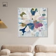 thumbnail image 2 of Art Remedy Soft Color Abstracts Canvas, 40" x 40", White Frame, Unfurling I, 2 of 7