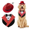 Zhuoting British Dog Happy Birthday Hat Male Dog Clothes Dog Birthday
