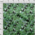 thumbnail image 3 of oneOone Viscose Jersey Green Fabric Abstract Floral Sewing Material Print Fabric By The Yard 60 Inch Wide-2ra, 3 of 5