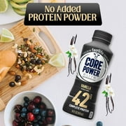 Core Power Elite Failrlife High Protein Shakes 42 Grams 14 Oz. in The Award Box Packaging Chocolate Strawberry Vanilla 42 Grams, 6 Pack