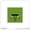 Unframed Version, variant on Gallery Pops Minecraft: Iconic Pixels - Mobs - Zombie Villager Wall Art, Unframed Version, 12" x 12"