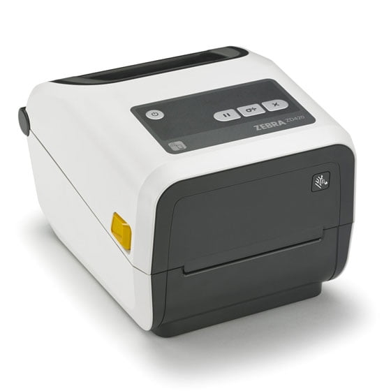 Zebra ZD420t-HC 4" Thermal Transfer Label Printer – 203 dpi, Ethernet & USB, Healthcare-Grade Barcode Printer, P/N; ZD42H42-T01E00EZ