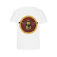 thumbnail image 5 of Camisetas de Mujer Loose Fit Festival Impreso Cuello Redondo de Manga Corta, Camiseta de Suéter Casual para Diario Y Fecha, 5 of 5
