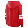 thumbnail image 3 of Women's Fanatics Red Chicago Blackhawks Oversized Seize Pullover Hoodie, 3 of 3
