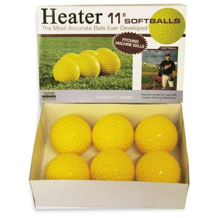 Heater Sports 11 in. Pitching Machine Softballs - 1 Dozen