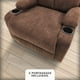thumbnail image 5 of Sillón reclinable manual tapizado con tela Cosmobel  Brady, 5 of 7
