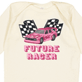 thumbnail image 4 of Inktastic Pink Future Racer Boys or Girls Long Sleeve Baby Bodysuit, 4 of 5