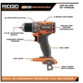 thumbnail image 2 of Ridgid 18V SubCompact Brushless Cordless Drill/Driver Kit with 2 Ah Battery and Charger, 2 of 4