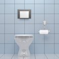 thumbnail image 4 of Toilet Paper Holder Wall Mounted Vintage Toilet Paper Roll Holder Towel Hanger Bathroom Roll Holder (White), 4 of 5