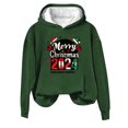 thumbnail image 4 of RKSTN Sweat-Shirt pour Femmes Décontracté Automne et Hiver à Manches Longues Mode Imprimé à Capuche Chandail en Molleton de Noël, 4 of 4