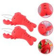 thumbnail image 7 of FRCOLOR Dog Squeaky Toy Red Plush 2Pcs 6.7x3.9x1.2In, 7 of 7
