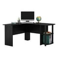 thumbnail image 5 of Dakota L Desk with Bookshelves, Black Oak, 5 of 5