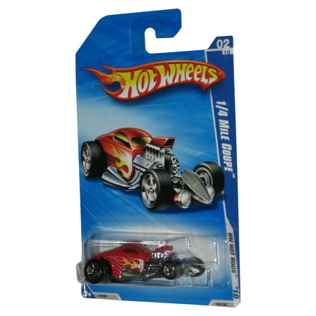 Hot Wheels HW Rods '10 02/10 Red 1/4 Mile Coupe Car 140/240