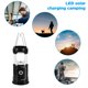 thumbnail image 5 of Lámpara telescópica de emergencia para campamento, luces LED solares de mano para tienda de campaña al aire libre (negro EE. UU.) Likrtyny Para Estrenar, 5 of 8