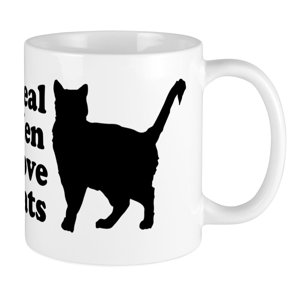Download CafePress - Real Men Love Cats - Unique Coffee Mug, Coffee ...