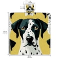 thumbnail image 2 of Spotted Dog Canvas Picnic Mat - Waterproof Outdoor Blanket - Large Portable Mats with Travel Bag for Picnics and Family Gatherings - Foldable, Easy to Clean, and Durable Design, 2 of 6