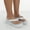 Grey, variant on Kelly And Katie Sandals Women Outdoor Flat Anti-Slip Slippers Casual Beach Slippers Large Size Shoes Strappy Heel Sandals on Clearance