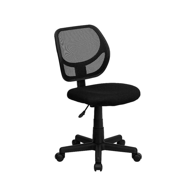 Scranton & Co Mid-Back Mesh Task and Office Chair in Black