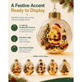 thumbnail image 6 of Glowing Christmas Story Ornament Light-Up Hanging Ball, 3.15 Inch | Warm Light Illuminates the Mini Holiday Scene While the Clear Sphere and Hanging Loop Suit Seasonal Tree Displays, 6 of 7
