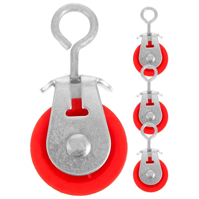 4Pcs Multi-use Greenhouse Part Small Pulley Wheel Professional Vent Pulley Greenhouse Accessory