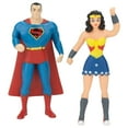 thumbnail image 2 of NJ Croce DC Comics Superman & Wonder Woman Action Figure 3" Bendable Pair, 2 of 2