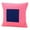 Pink - No Embroidery, variant on Viv & Lou Custom Embroidered Fashion Print Pillow Cover with Name or Monogram Mint - No Embroidery