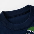 thumbnail image 6 of Gubotare Toddler Boys Fall Sweaters Boys Sweaters Knit Sweater Kids Crew Neck Pullover Toddler Child Casual Top Size 4T 5T (NY1,4-5 Years), 6 of 7
